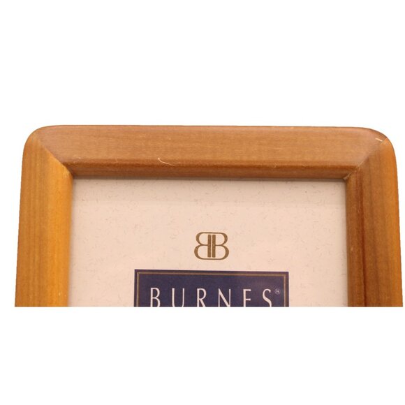Burnes State Street Wooden Classic Picture Frame 5X7 Photograph Hanging Only Vtg - Picture 3 of 8